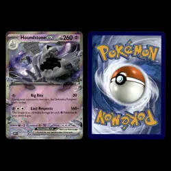 6x Houndstone ex Lot 102 Scarlet Violet Series Obsidian Flames Pokemon Cards Set - Image 3