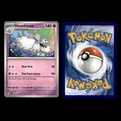 6x Houndstone ex Lot 102 Scarlet Violet Series Obsidian Flames Pokemon Cards Set - Image 5