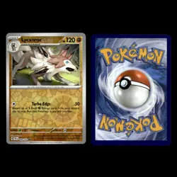 6x Lycanroc ex Lot 117 Scarlet Violet Series Paldea Evolved Pokemon Cards Set - Image 4