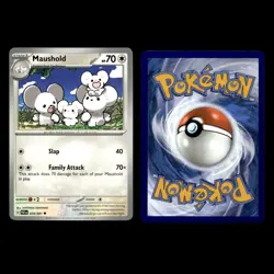 6x Maushold ex Lot 155 Scarlet Violet Series Paradox Rift Pokemon Cards Set TCG - Image 4