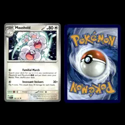 6x Maushold ex Lot 155 Scarlet Violet Series Paradox Rift Pokemon Cards Set TCG - Image 5