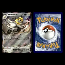 6x Melmetal ex Lot 105 Scarlet Violet Series Stellar Crown Pokemon Cards Set TCG - Image 3