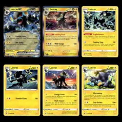 6x Luxray ex Lot 68 Scarlet Violet Series Twilight Masquerade Pokemon Cards Set - Image 1