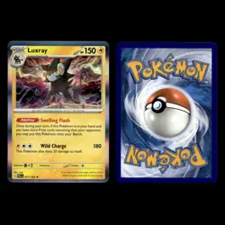 6x Luxray ex Lot 68 Scarlet Violet Series Twilight Masquerade Pokemon Cards Set - Image 4