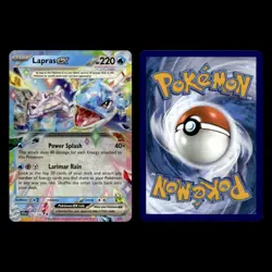 6x Lapras ex Lot 32 Scarlet Violet Series Stellar Crown Pokemon Cards Collection - Image 3