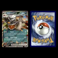 6x Mabosstiff ex Pokemon Cards Lot 86 Promo Collection Set Deck Building TCG - Image 3