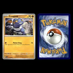 Toxicroak ex Pokemon Cards Lot 131 Scarlet Violet  Collection Set TCG - Image 6
