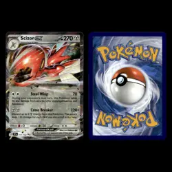 6x Scizor ex Lot 111 Scarlet Violet Series Temporal Forces Pokemon Cards Set TCG - Image 3