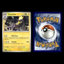 6x Toxtricity ex Pokemon Cards Lot 100 Scarlet Violet Series Paradox Rift Set - Image 5