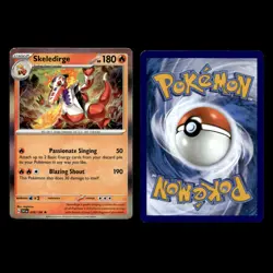 6x Skeledirge ex Pokemon Cards Lot 137 Scarlet Violet Series Paradox Rift Set - Image 4