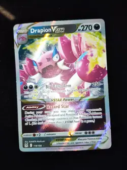 Drapion VSTAR 119/196 Lost Origin Holo Ultra Rare Pokemon Card TCG English NM - Image 1