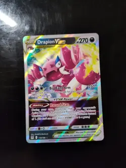 Drapion VSTAR 119/196 Lost Origin Holo Ultra Rare Pokemon Card TCG English NM - Image 2