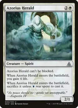 Azorius Herald [Ravnica Allegiance Guild Kit] Near Mint MTG - Image 1