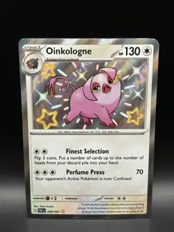 Oinkologne 208/091 - Pokemon Paldean Fates Card - LP - Image 1