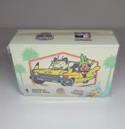 Pokemon Worlds 2025 Exclusive Double Deck Box - Car Scene Meowth - Image 1