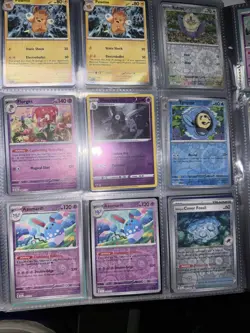 Huge Binder Collection Lot of 200+ Pokemon Cards Mixed Sets LP/NM - Image 7