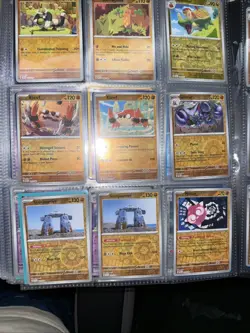 Huge Binder Collection Lot of 200+ Pokemon Cards Mixed Sets LP/NM - Image 9