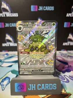 Pokemon SV Paldean Fates Forretress EX Holo Card #212/091 - Image 3