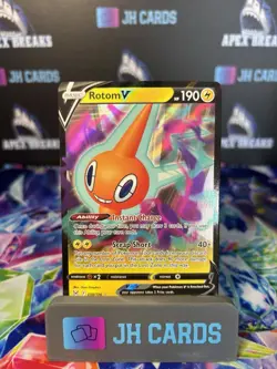 Rotom V 045/159 Crown Zenith Holo Ultra Rare Pokemon Card TCG English NM - Image 1
