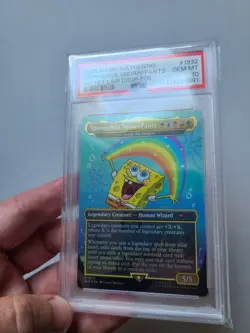 MTG SpongeBob SquarePants FOIL PSA 10 GEM MINT SpongeBob Magic Card SLD #1932 - Image 4