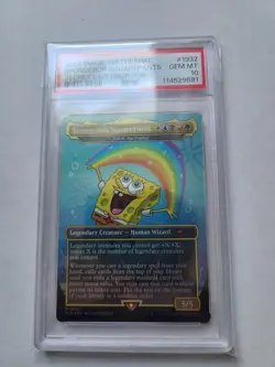 MTG SpongeBob SquarePants FOIL PSA 10 GEM MINT SpongeBob Magic Card SLD #1932 - Image 6