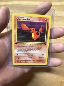 Charmander - 1st Edition - Team Rocket - 50/82 - Pokemon Card LP - Image 3