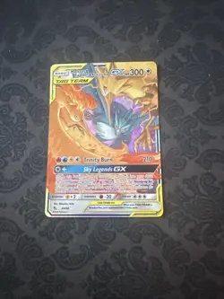 Moltres & Zapdos & Articuno GX - 44/68 - Pokemon Hidden Fates Sun Moon Card - Image 1