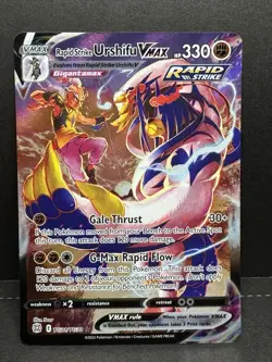 Rapid Strike Urshifu VMAX TG21/TG30 Ultra Rare Brilliant Stars Pokémon Card - Image 1
