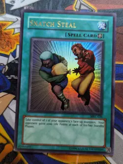 Snatch Steal MRL-036 Yu-Gi-Oh! TCG Spell Card Unlimited Ultra Rare LP OLD PRINT - Image 2
