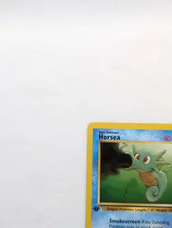 💎NM- 1st First Edition Horsea #49/62 Fossil Set Pokemon Card 1999 WOTC TCG - Image 3