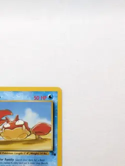 💎NM- 1st First Edition Krabby #51/62 Fossil Set Pokemon Card 1999 WOTC TCG - Image 4