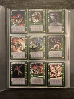 Gridiron: Fantasy Football Trading Card (Upper Deck, 1995) Binder Full Of Cards - Image 2