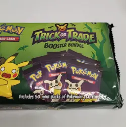 Pokemon TCG Trick or Trade BOOster Bundle 2023 Halloween Card 50 Mini Packs - Image 5