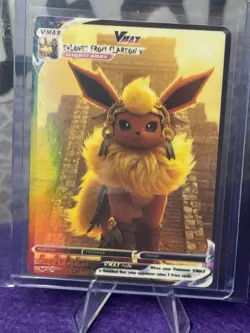 Pokemon Fan Art: Custom Card Art: Flareon Vmax-SunInAries- SIA013 - Image 4