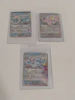 Pokemon Espeon/Glaceon/Vaporeon Sealed Stamped Prismatic Evolutions Promo Cards - Image 1