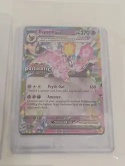 Pokemon Espeon/Glaceon/Vaporeon Sealed Stamped Prismatic Evolutions Promo Cards - Image 8