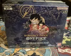 One Piece Card Game Romance Dawn Booster Box OP-01 (White Bottom) FACTORY SEALED - Image 3
