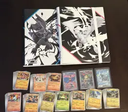 Pokemon Black Bolt/White Flare Mixed Card Lot & Accessories - Image 1