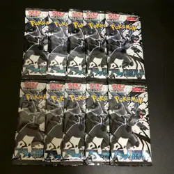 10Packs New Unopened Black Bolt SV11B Pokemon Cards Japanese 3.0 - Image 1