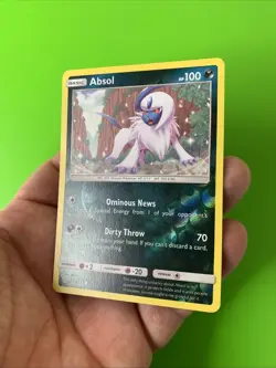Absol 133/236 Cosmic Eclipse Reverse Holo Pokémon Card NM - Image 3