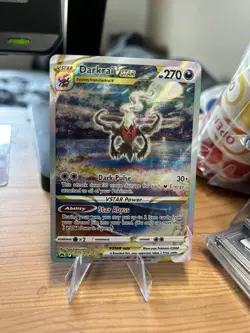 Darkrai VSTAR Crown Zenith: Galarian Gallery Ultra Rare Holo Card GG50/GG70 - Image 1
