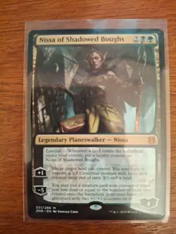 Nissa of Shadowed Boughs  x1 Zendikar Rising Magic the Gathering MTG - Image 1