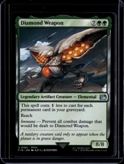 Diamond Weapon - 183 - FIN - NM - MTG Magic the Gathering - Image 2