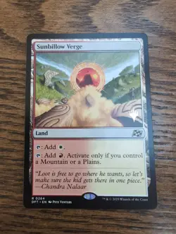 Sunbillow Verge Planeswalker Stamp - Image 1