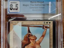 MTG ⭐Serra Angel ⭐Beta Collector's Edition⭐ NM/Mint+ ⭐Graded CGC 8.5 ⭐1994 Magic - Image 5