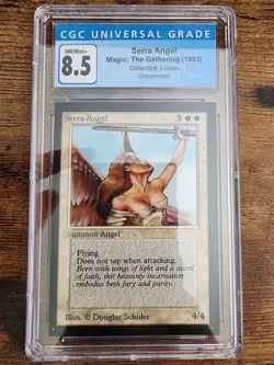 MTG ⭐Serra Angel ⭐Beta Collector's Edition⭐ NM/Mint+ ⭐Graded CGC 8.5 ⭐1994 Magic - Image 9