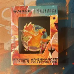 MAGIC THE GATHERING FINAL FANTASY CHOCOBO PINFINITY AR-ENHANCED PIN PROMO - Image 4