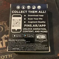 MAGIC THE GATHERING FINAL FANTASY CHOCOBO PINFINITY AR-ENHANCED PIN PROMO - Image 2