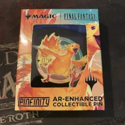 MAGIC THE GATHERING FINAL FANTASY CHOCOBO PINFINITY AR-ENHANCED PIN PROMO - Image 7