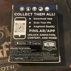 MAGIC THE GATHERING FINAL FANTASY CHOCOBO PINFINITY AR-ENHANCED PIN PROMO - Image 8